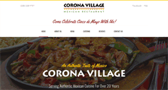 Desktop Screenshot of coronavillagemex.com